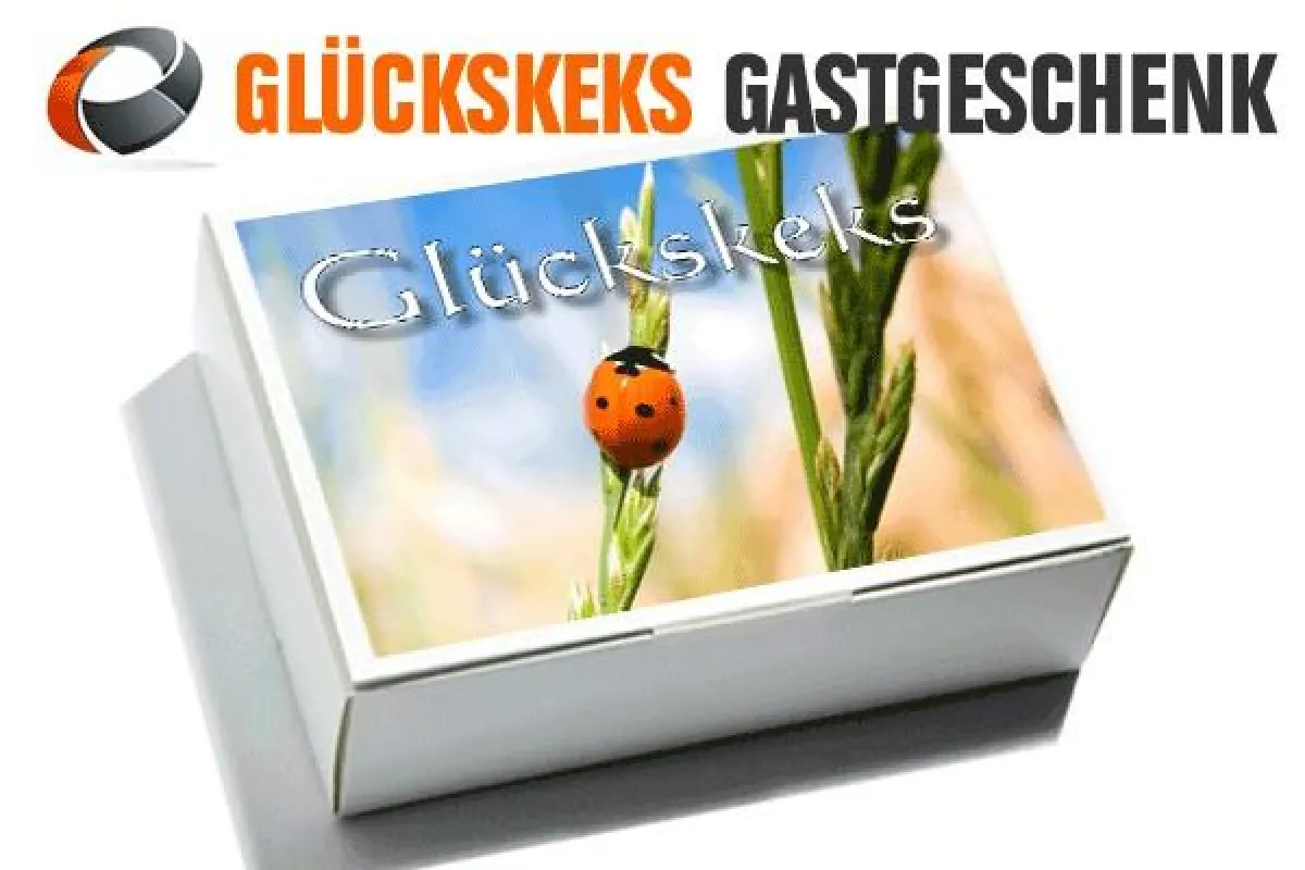 Gastgeschenk mit Glücks-Faktor: Der Glückskeks mit dem Glückskäfer