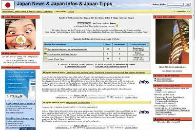 Japan Portal Japan-247.de mit neuen Features online Bild: Japan Portal Japan-247.de mit neuen Features online
