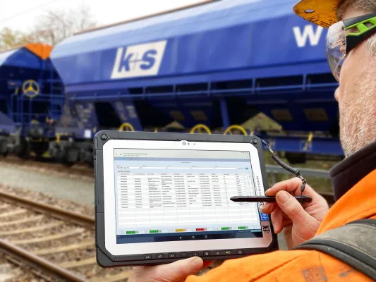 Bild: K+S setzt digitales Flottenmanagement mit SAP TM und leogistics Rail um