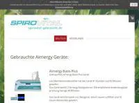 Bild: Gebrauchte Airnergy Geräte nun endlich auch online erhältlich auf spirovital-gebraucht.de