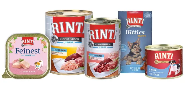 Gesunde Welpennahrung von Rinti Bild: Gesunde Welpennahrung von Rinti