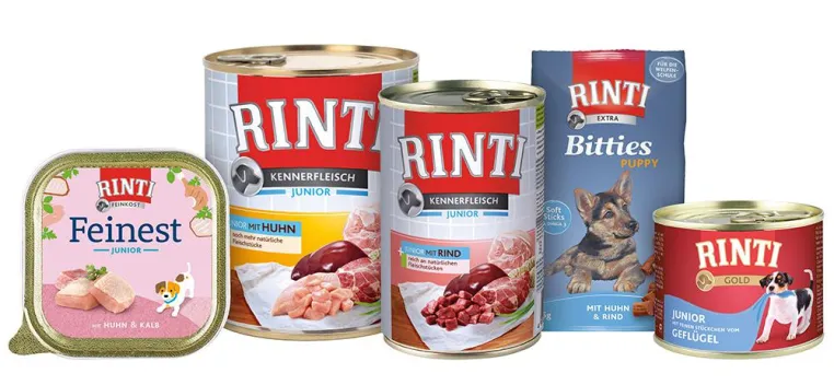 Gesunde Welpennahrung von Rinti Bild: Gesunde Welpennahrung von Rinti