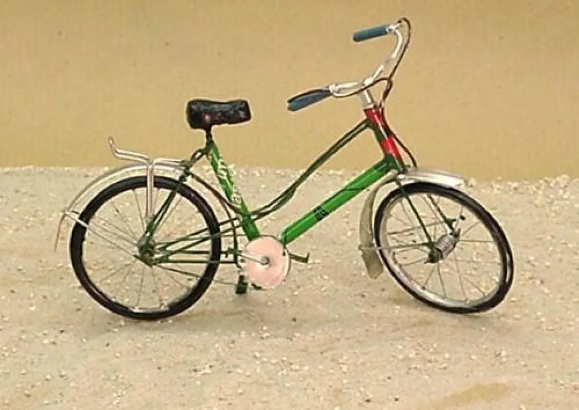 Innovative Werbemittel: Fahrradmodell aus Altblechen, Höhe 10 cm, Breite 15 cm