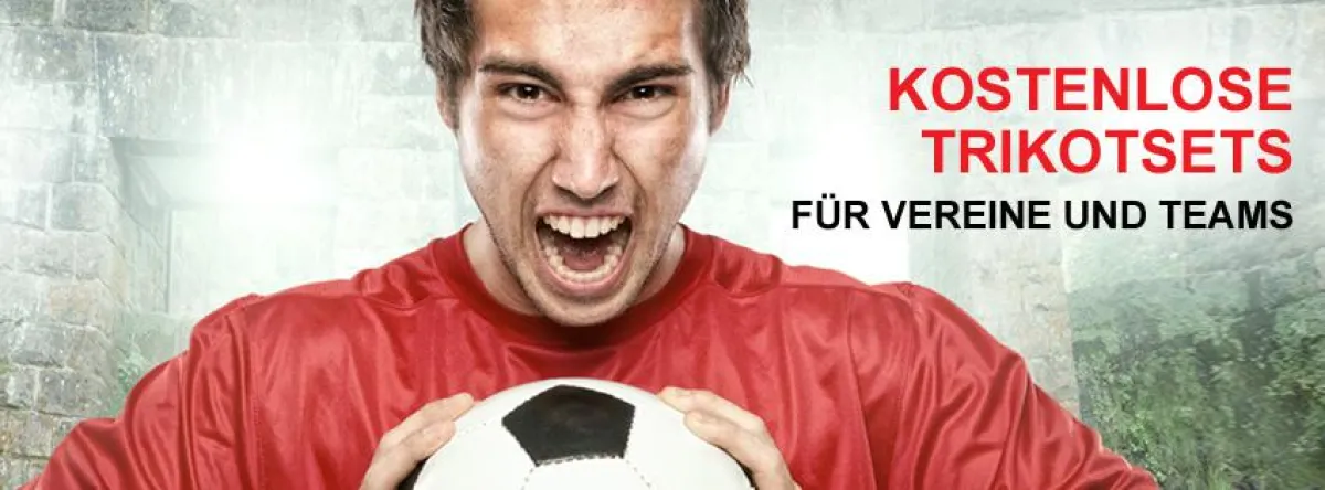Trikot-Sponsoring.com bietet kostenlose Trikot-Sets.