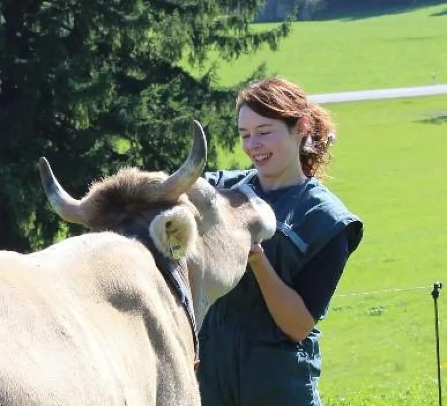 Tierärztin Cornelia Ammann