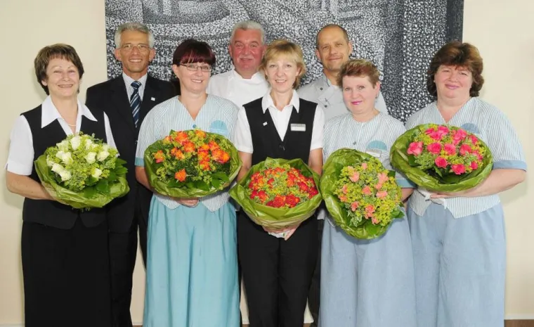 Bild: ABION Hotel ehrt langjährige Mitarbeiter