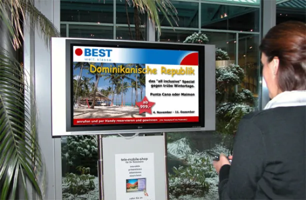 Bild: Mit dem Handy auch nach Ladenschluß einkaufen