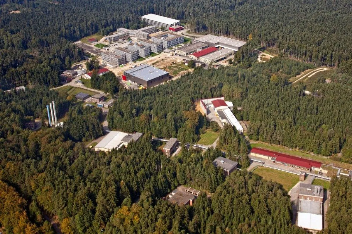 Luftbild des Standortes Schrobenhausen