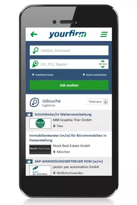Bild: Neue Job-App von Yourfirm.de macht mobile Jobsuche noch bequemer
