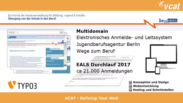 Bild: EALS - eine Multidomain-Anwendung mit TYPO3