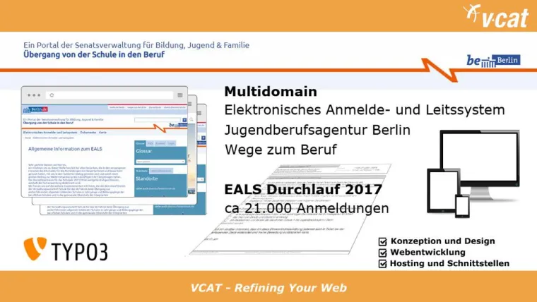 Bild: EALS - eine Multidomain-Anwendung mit TYPO3