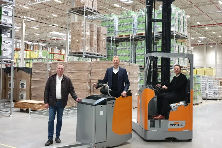 FWN bekommt neue Staplerflotte von STILL Bild: FWN bekommt neue Staplerflotte von STILL