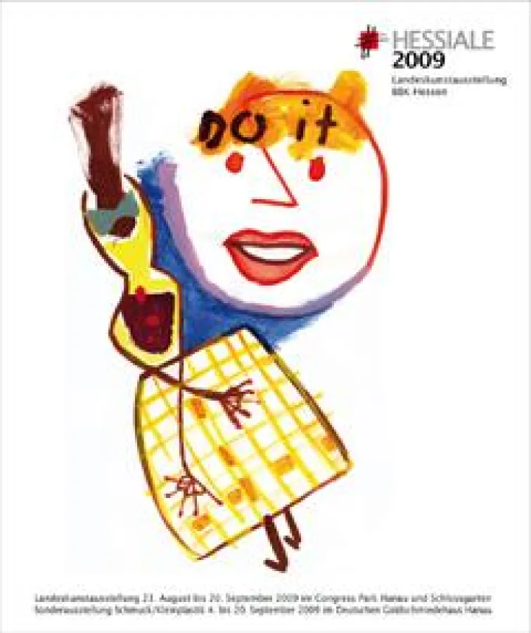 Das Titelmotiv der Hessiale 2009 stammt von Petra von Breitenbach aus Wiesbaden.