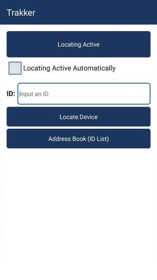 Trakker mit Google Maps