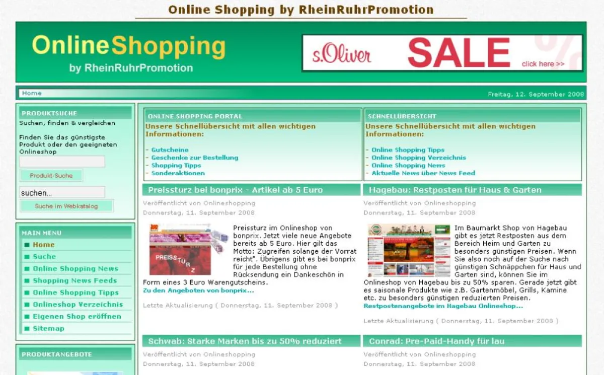 Das Onlineshopping-Portal auf RheinRuhrPromotion.de behält bei der Vielzahl der Onlineshops den Überblick und gibt Tipps zum Thema 