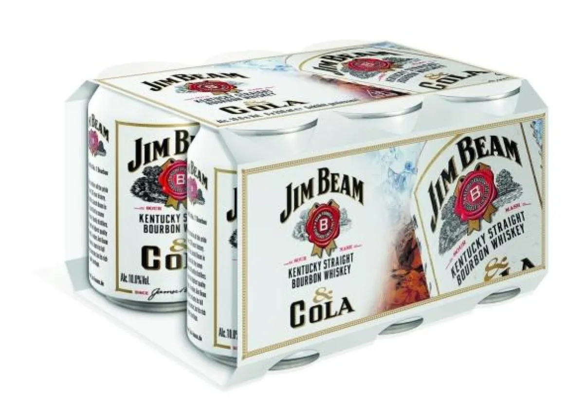 Jim Beam & Cola als Sixpack: Sechs Mal vollen Geschmack genießen!
