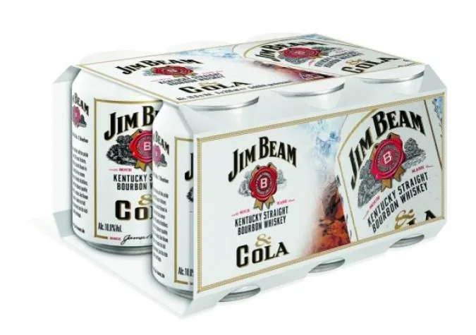 Bild: Jim Beam & Cola als Sixpack - Sechs Mal voller Geschmack