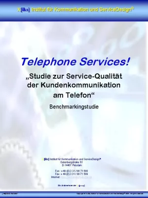 Bild: Kommunikative Kompetenz am Telefon