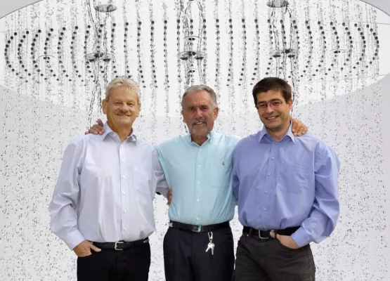 Bild: Generationenwechsel an der Spitze der Hansgrohe AG