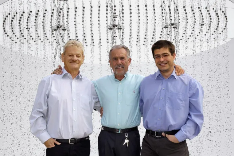 Generationenwechsel an der Spitze der Hansgrohe AG Bild: Generationenwechsel an der Spitze der Hansgrohe AG