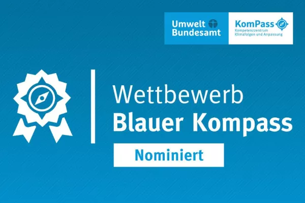 Bild: Klimafolgen: Umweltbundesamt nominiert erfolgreiche Anpassungsprojekte für „Blauer Kompass“