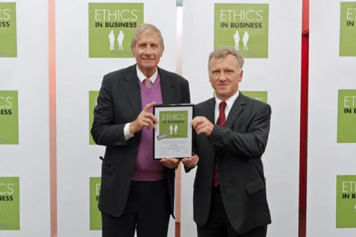 Bild: Ethics in Business AWARD an MAZeT verliehen