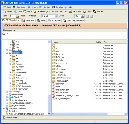Bild: PDF Editor 2.3: PDF-Dokumente nachträglich verändern