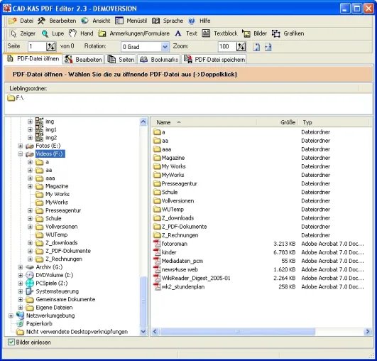 PDF Editor 2.3: PDF-Dokumente nachträglich verändern Bild: PDF Editor 2.3: PDF-Dokumente nachträglich verändern