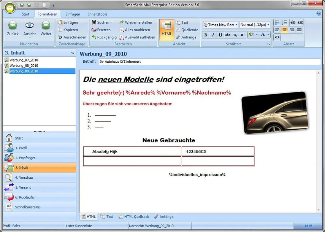 Mit SmartSerialMail von JAM Software lassen sich Serienmails professionell erstellen und personalisiert versenden.