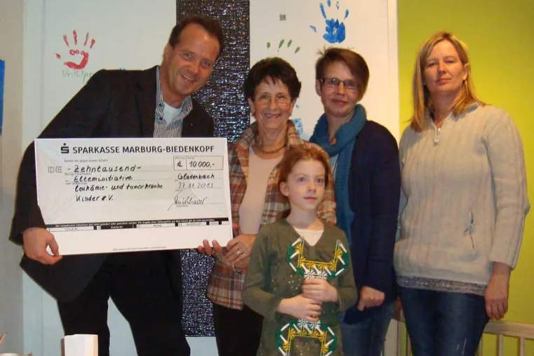 ORANIER spendet 10.000 Euro an Elterninitiative fuer krebskranke Kinder Bild: ORANIER spendet 10.000 Euro an Elterninitiative fuer krebskranke Kinder