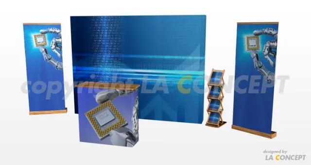 Bild: Umweltfreundliche Messestände für die TourNatur 2010