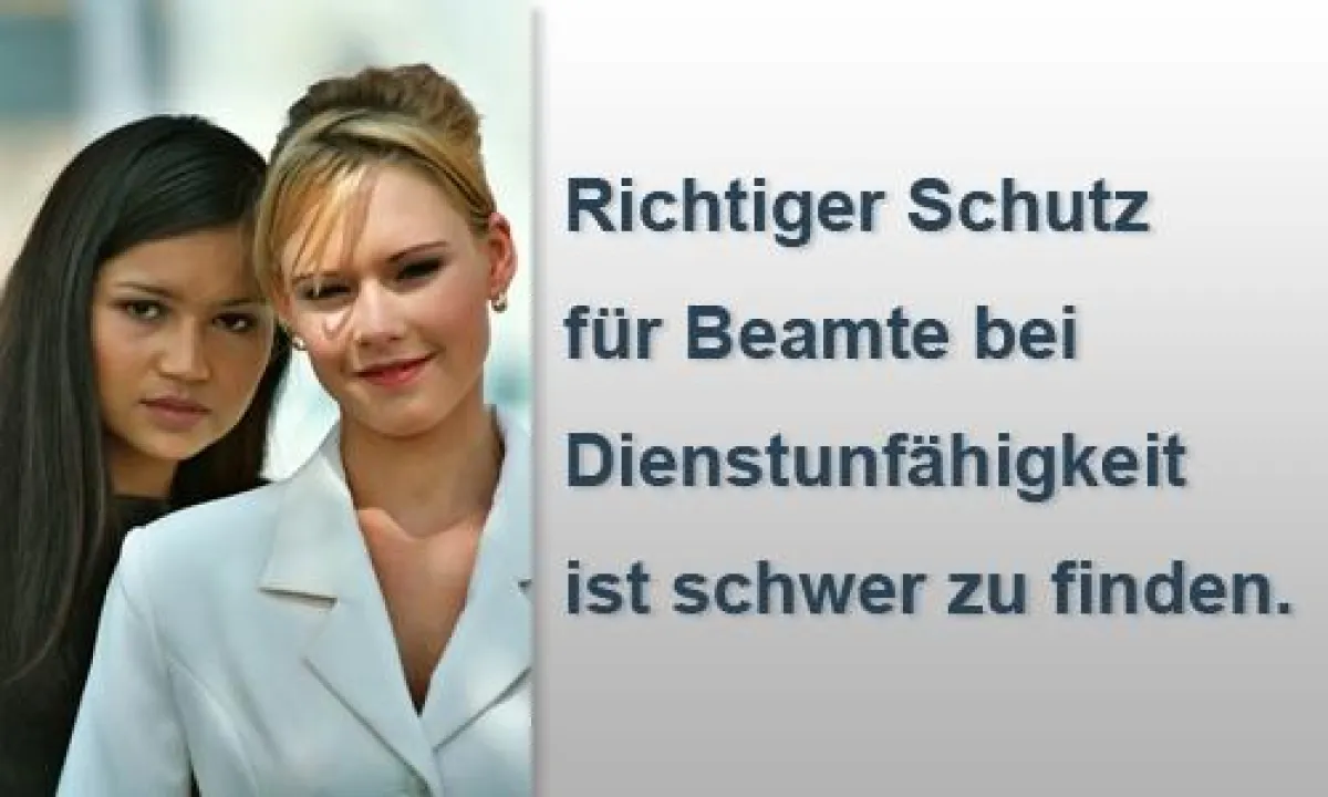 Versorgunglücken im Versicherungsschutz von Beamten schließen