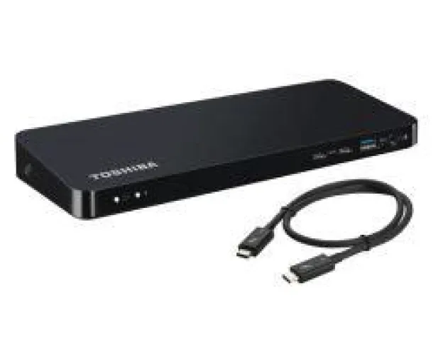 Bild: Toshiba präsentiert Thunderbolt® 3-Dockingstation mit 13 Anschlüssen