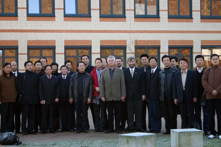 Bild: Chinesische Berufsschullehrer zum Erfahrungsaustausch an der Hochschule Harz - Internationale Gäste auf dem Wernigeröder Hochschulcampus