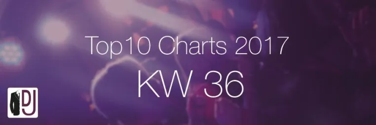 Bild: Aktuelle Top Ten-Charts KW 36/2017