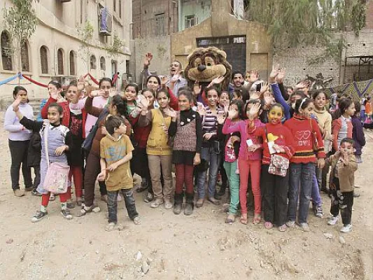 Bild: Biblische Geschichten für Kinder in den Slums