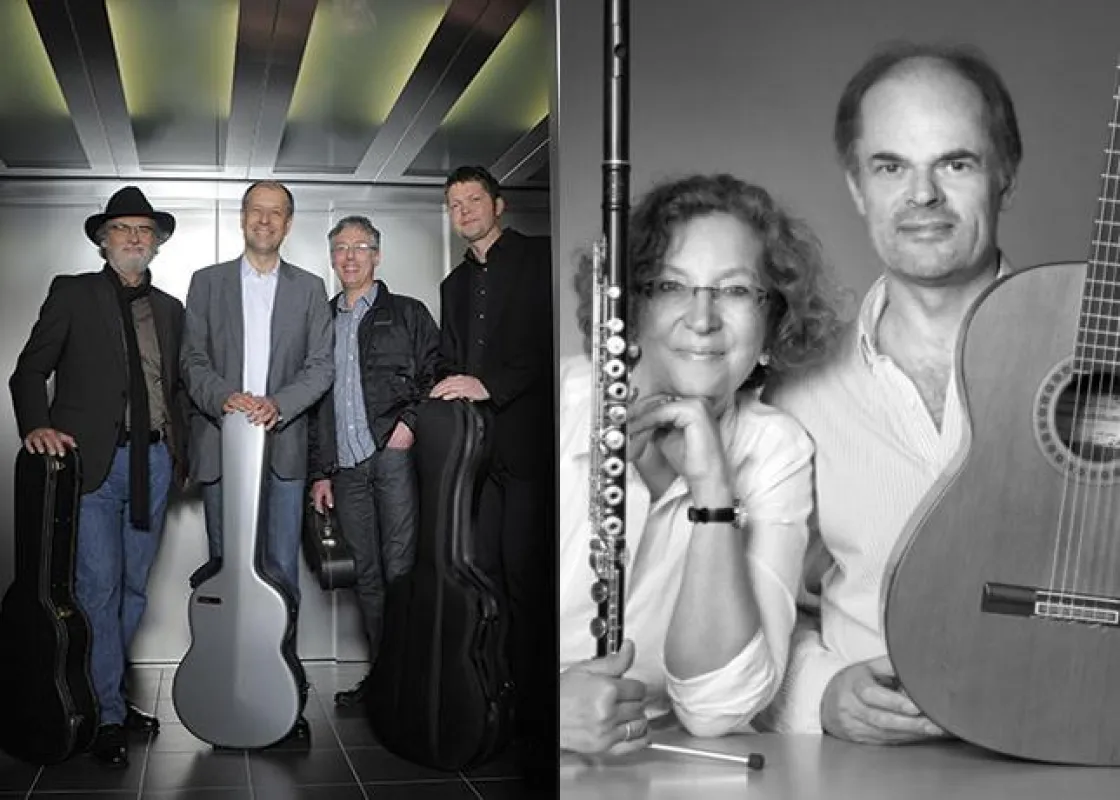 Abalone Quartett und Duo Christiane Carstensen & Ulf Mummert
