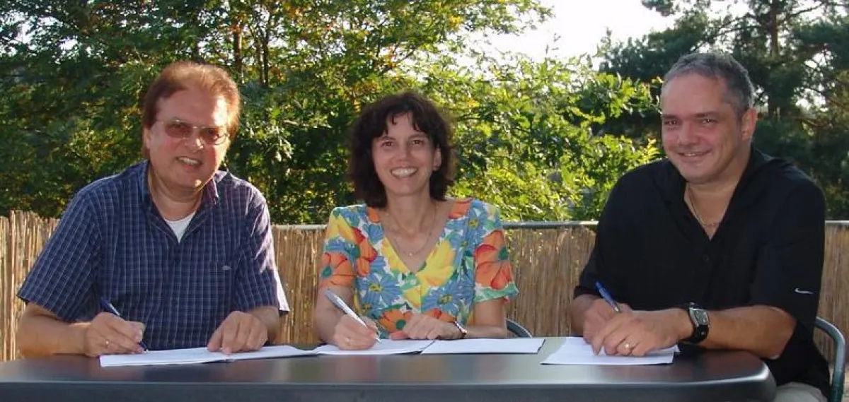 Von links: Rainer Grunert, Yvonne Espenschied, Thomas Steffen