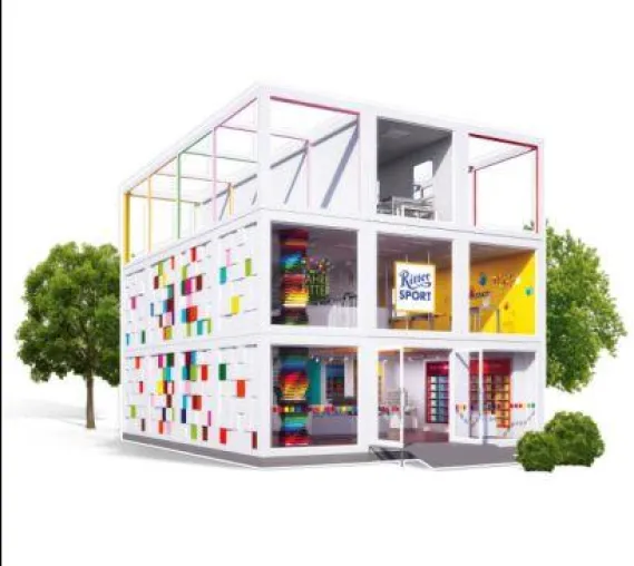 Bild: Quadrate in der Stadt – Ritter Sport auf Deutschlandtour