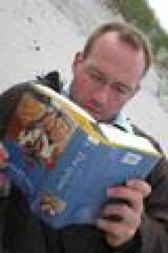 Bild: Preisträger des Spreewald-Literatur-Stipendiums: Autor Martin Brinkmann liest und arbeitet im Spreewald