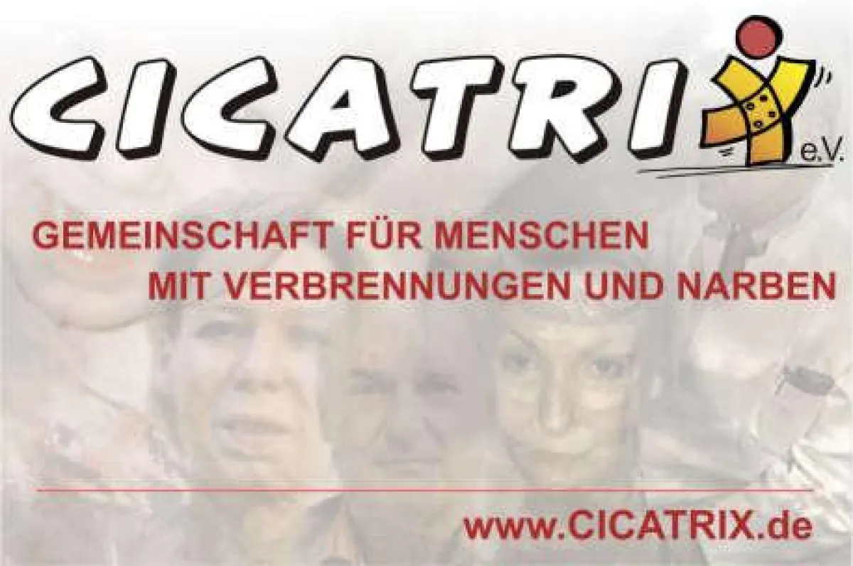 Cicatrix e.V  Gemeinschaft für Menschen mkit Verbrennungen und Narben