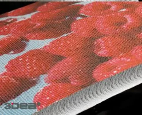 Bild: Upgrade für dreidimensionale Textilien: bedruckt, kaschiert, geprägt