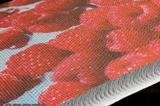 Bild: Upgrade für dreidimensionale Textilien: bedruckt, kaschiert, geprägt