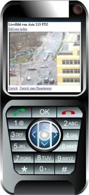 Bild: Mobilfunk-Videoüberwachung für Handys - 1000eyes Videoüberwachung jetzt auch über das Handy nutzbar