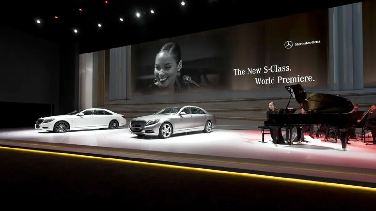 Präsentation der neuen S-Klasse von Mercedes-Benz (Foto: XL Video, frei zur Veröffentlichung bei Nam