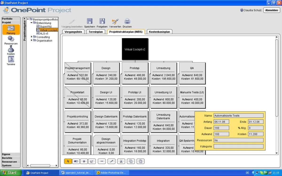 Projektmanagement-Software kann auch einfach sein: OnePoint Project 06 Team Edition