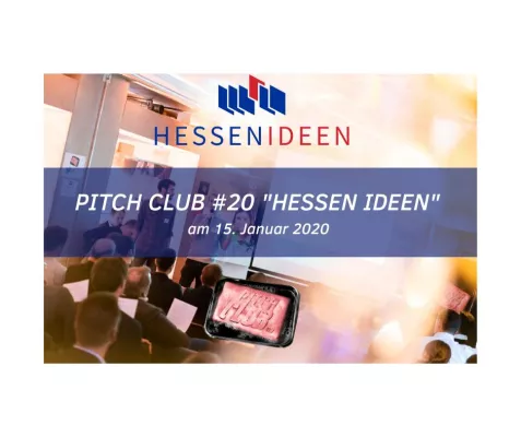 Bild: Pitch Club #20 Hessen Ideen am 15. Januar 2020 ab 14 Uhr im Thurn N Taxis Palais