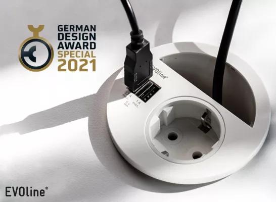 EVOline Circle80 gewinnt German Design Award Special 2021! Bild: EVOline Circle80 gewinnt German Design Award Special 2021!