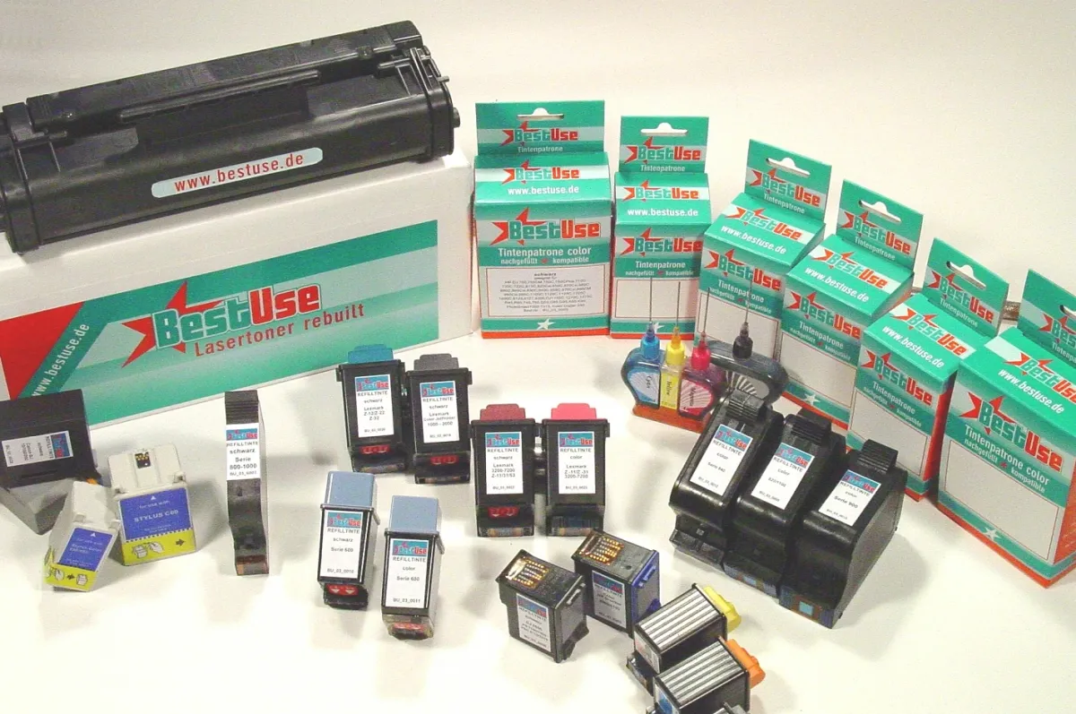 Ein breites Sortiment an kostengünstigem Druckerzubehör bietet der Onlineshop von BestUse unter www.bestuse.de