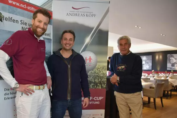 Bild: 1. Andreas Köpf-Cup: Golfen für den guten Zweck - 5490 Euro für die NCL-Stiftung